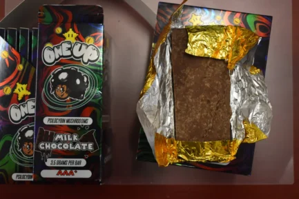 One Up chocolate bars